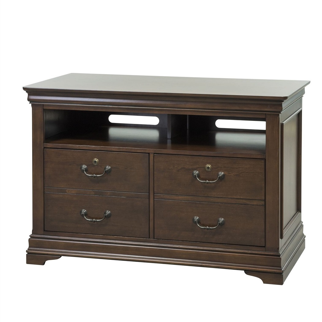 American Design Furniture by Monroe - Lafayette Cherry Wood File Cabinet